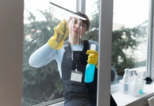 Nettoyage de vitres intérieures et extérieures à Marigny